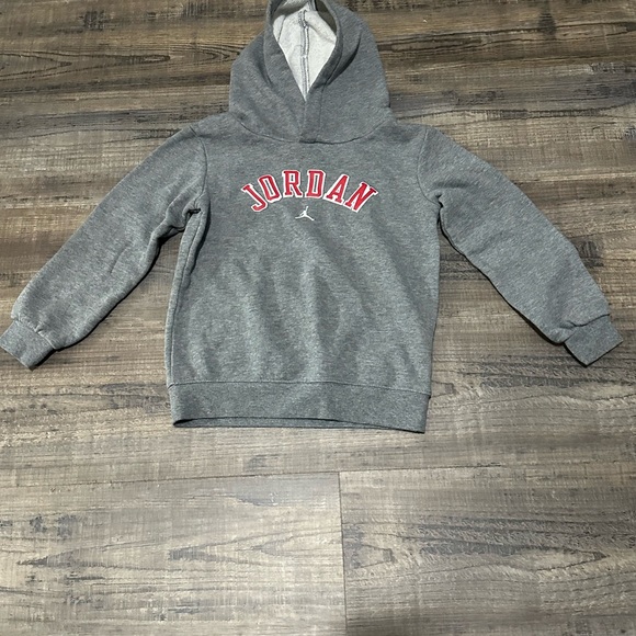 Jordan Other - Jordan Kids Gray and Red Hoodie
